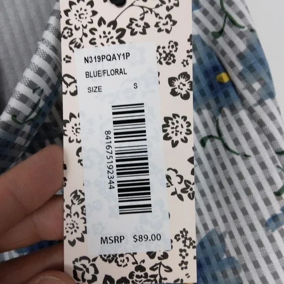 NWT Nanette Lepore Pull-On Floral Pant Size Woman's Small - Picture 9 of 9